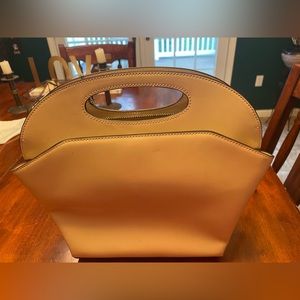 Cromia woman leather handbag,